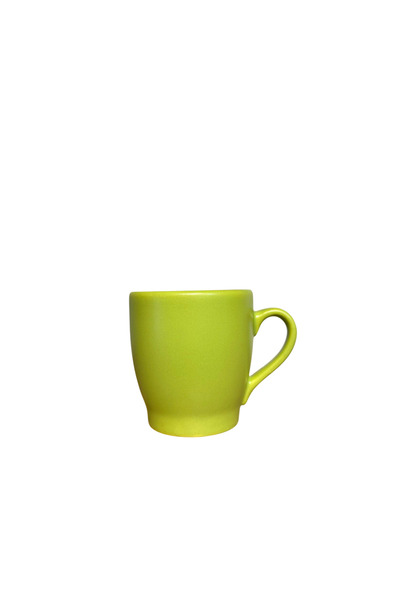 CERCİBAZAAR Pistachio Green Ceramic Cup – 230 ml Modern Coffee Cup