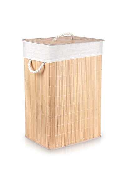 Other Beige bamboo laundry basket 70 l