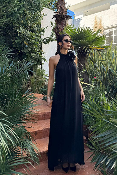 Sindimoda Sezen Gül Detay Şifon Abiye 9351