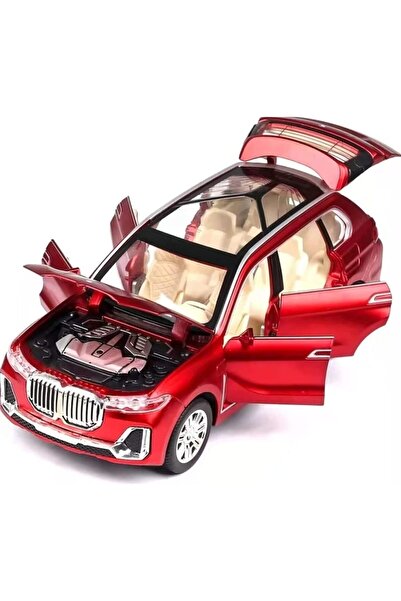 TOY GARDEN 1:24 Diecast SUV Toy Car with Lights & Sound (Red)