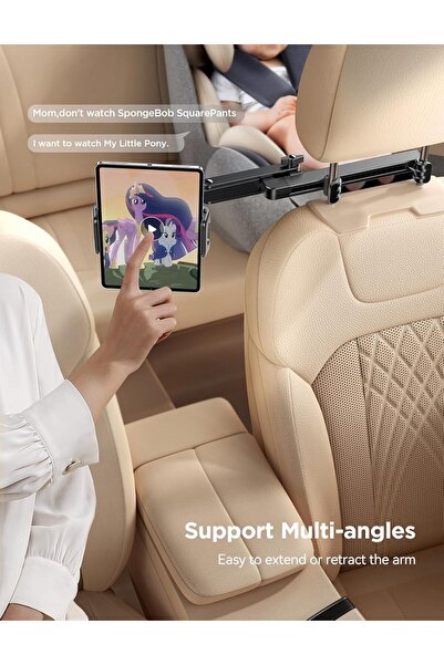 Joyroom Tablet Holder Car - Headrest Mount for 4.7–13 inch Devices
