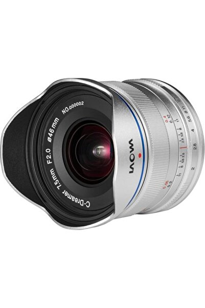 Laowa Obiectiv manual 7.5mm F2 MFT Ultra Wide argintiu