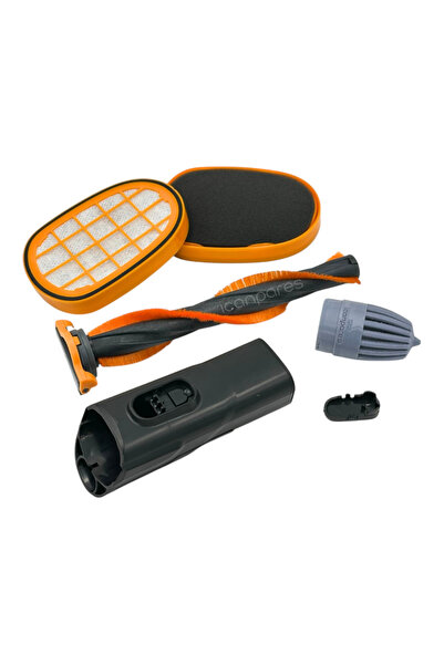 Supurgeavm Philips Compatible Xc7043 & Fc6823 Speedpro Max Nozzle Brush, Separator, Pipe Repair Kit and Filter 2 a