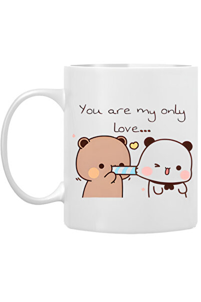 KEMAL İLHAN 'You Are My Only Love..' Bubu Dudu Porcelain Mug Cup