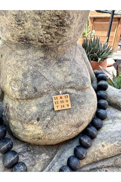 Astrolog Elvan Venus Mantra Gold Rose Edition Kolye Altın Roz Kaplama İfadesi...