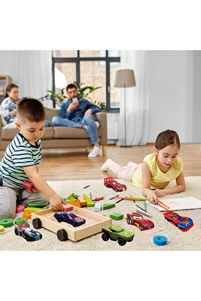 TOY GARDEN Toy Car Set 10 Die Cast Metal Cars Pack