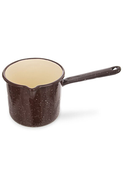 Other Oală emailată maro MARO 12 cm, 1,2 l