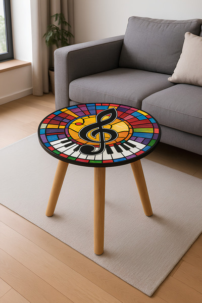 Boyut “Sanatla Şekillenen El Emeği Sehpa”