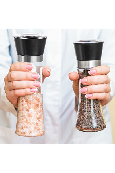 Other 18.5cm glass salt and pepper mill