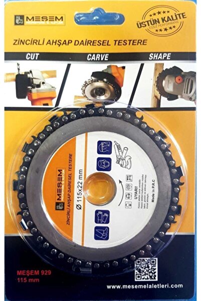 Genel Markalar Zincirli Ahşap Dairesel Testere 115x22mm