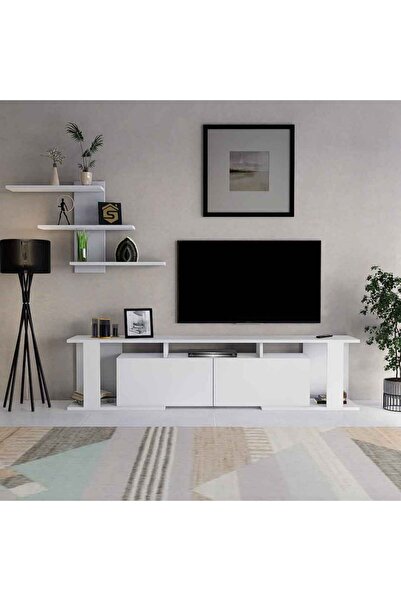 Stylish Home White TV wall table - TV38
