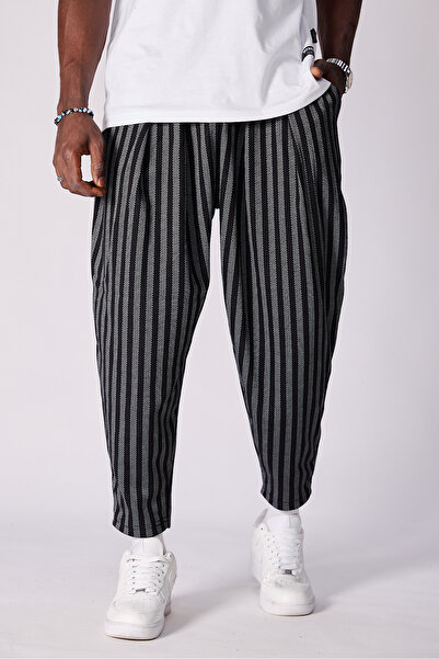 Superbluemexico بنطلون شالوار مطوي منقوش بنقشة الجاكار للجنسين