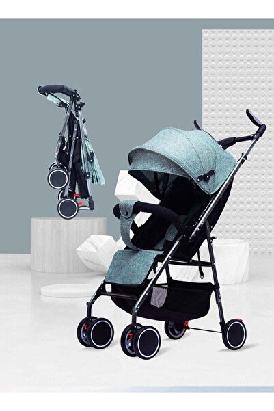 Arabest Foldable Travel Pram for 0-36 months Travel Stroller Pushchair with Storage Basket