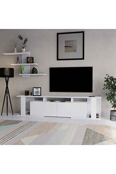 Stylish Home White TV wall table - TV38