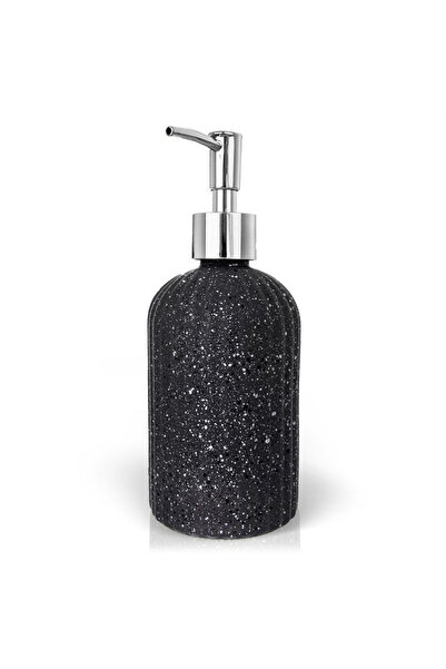 Other Dozator de săpun din sticlă gri 450 ml