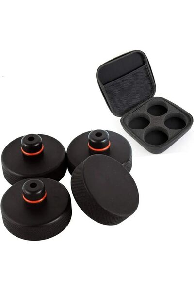 TESLA Комплект от 4 броя повдигащи блокове, съвместими с Model Y и Juniper, с калъф за пренасяне