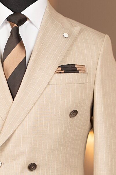 Terziayhan Exclusive Men's Double-Breasted Suit Slimfit