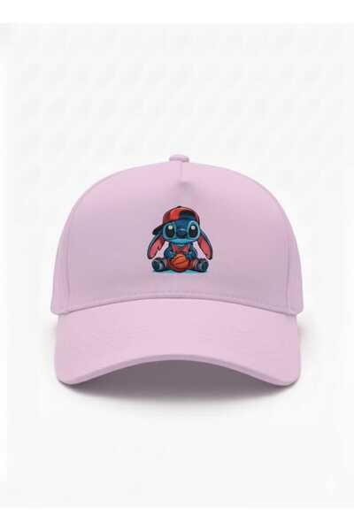 patasarım Stich Basketball Printed Snapback Hat