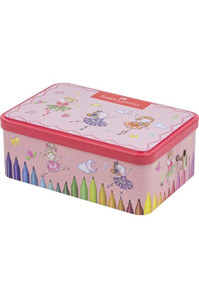 Faber Castell Faber-Castell Connector Pen in Ballerina Music Box 25-Piece Set, Multicolor
