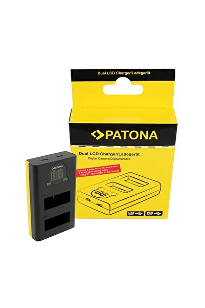 Patona Încărcător USB cu LCD dublu pentru GoPro Hero 13