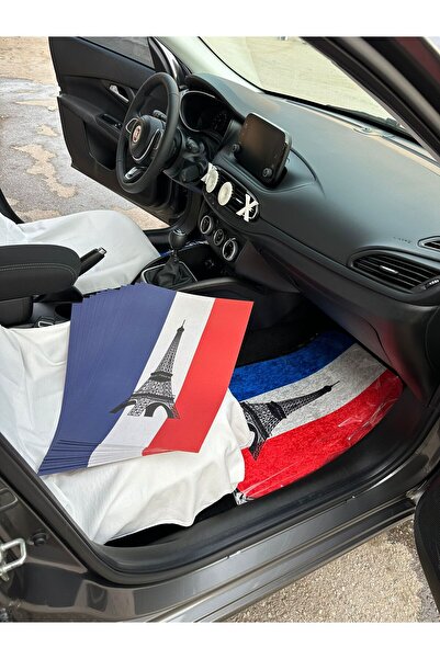 CAROTE Fransa halı paspas seti ön arka takım paspas (koruma ambalajlı)+10 ade...