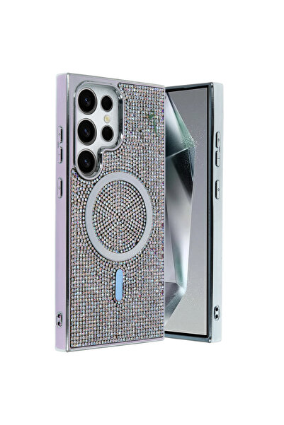 ceppark غطاء جوكو لهاتف سامسونج جالاكسي S23 الترا هيلين ماجسيف - قوس قزح