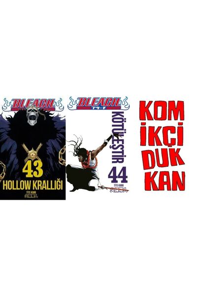Gerekli Şeyler Yayıncılık Bleach 43-44 manga seti (2 kitap) ayraç hediyeli