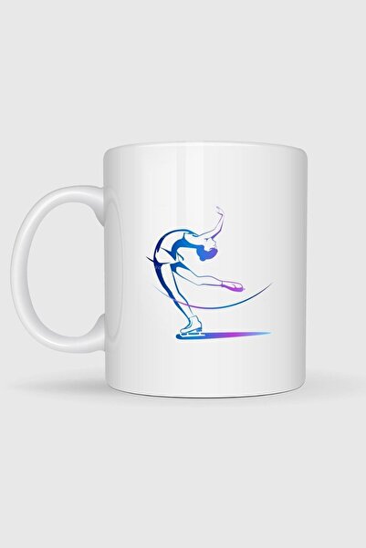 Bahriyeli Collection Ice Skating Figure Skating Club Sport Designed Trophy Cup