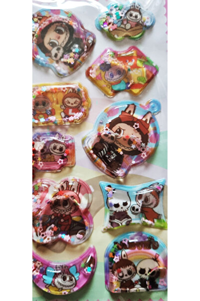 Mahi Max Breloc cu autocolant în formă de lanț în mișcare, cu exterior dur și...