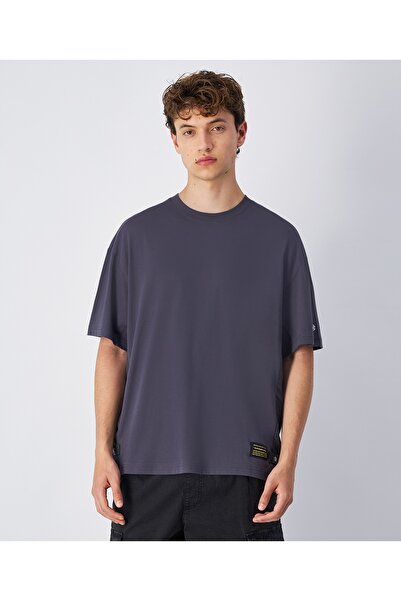 Champion Desert Trip Ss Tee Gray Men's T-Shirt - 220921-Vs517