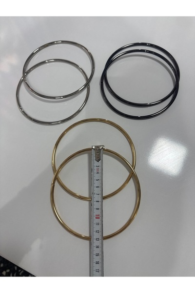 opsiyonel Metal halka Çanta sapı