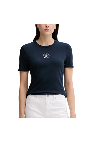 Tommy Hilfiger T-shirt STAMP LOGO SLIM C-NK SS TEE Women