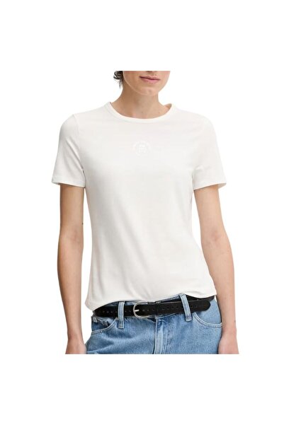 Tommy Hilfiger T-shirt STAMP LOGO SLIM C-NK SS TEE Women