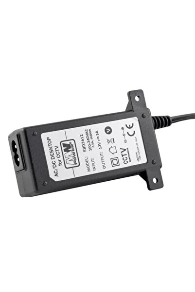 MW Power Power supply 12V, 3A - EBD3612