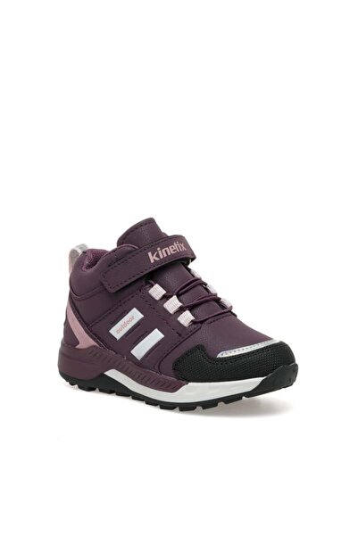 Kinetix Macros Hi Pu 2Pr Black Girls' Outdoor Boots (Purple-Pink)