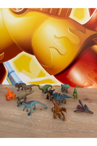 scntoys 12 Model Dinazor Hayvan Oyuncak Büyük Boy Et Malzeme Oyuncak Dinazor ...