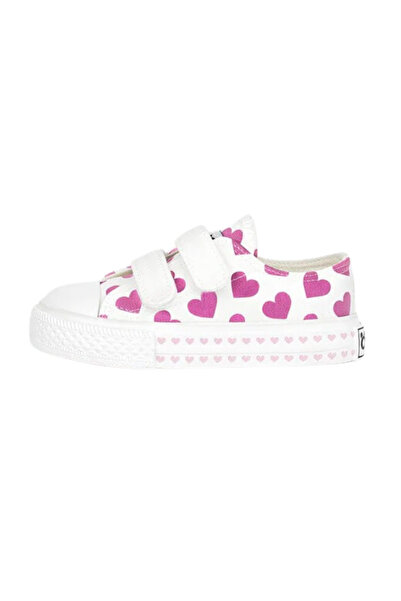 CONGUITOS CHILDREN'S SNEAKERS WITH HEARTS THAT APPEAR IN THE SUN