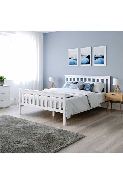 NZONE STORE A wooden bed with a stylish and modern design