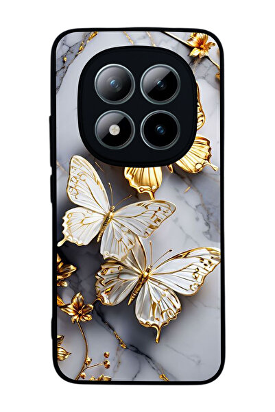 Redmi Note 15 Pro 4G Uyumlu Baskılı, Mat Siyah,Yumuşak Silikon, Koruyucu,Şok Emici Kapak,Kılıf