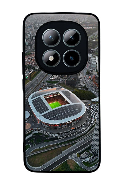 Aksel Kılıf Xiaomi Redmi Note 15 Pro Plus Uyumlu Baskılı, Mat Siyah,Silikon, ...