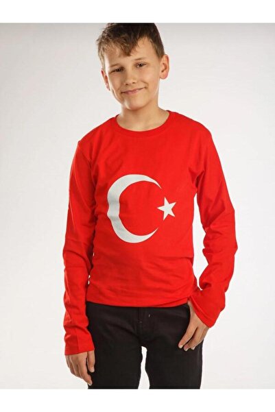 BEFS STORE Moon Star Printed Long Sleeve [Two-Ply Seasonal Fabric] October 29, November 10 Children's Ceremony T-Shirt Unisex