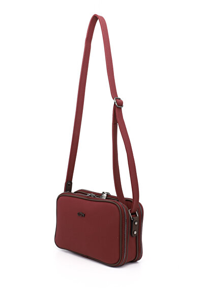 GÖNDERİ(R) Women/Girls Burgundy Long Strap Shoulder Bag