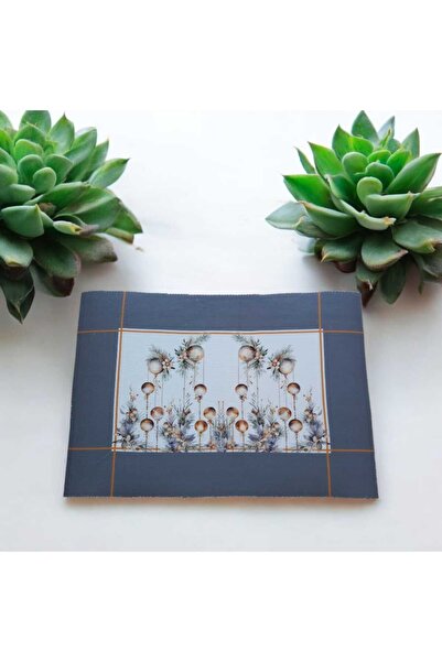 Dekorince Noel Gri 36*50 Amerikan Servis Çift Taraflı