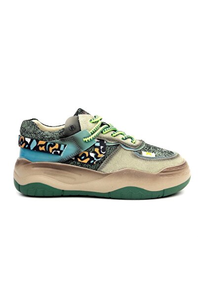 Guja 25K328 Women's Colorful Thick Sole Sneaker Shoes