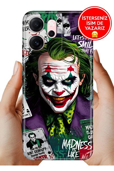 OPPO Reno 14F 5G Kılıf TPU Resimli Silikon Joker--Smile
