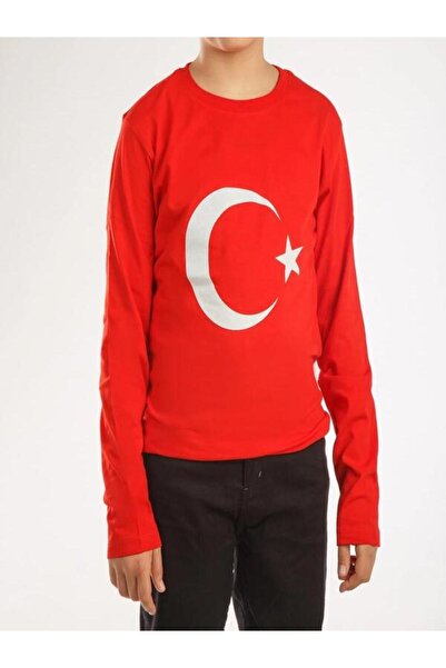 BEFS STORE Moon Star Printed Long Sleeve [Two-Ply Seasonal Fabric] October 29, November 10 Children's Ceremony T-Shirt Unisex