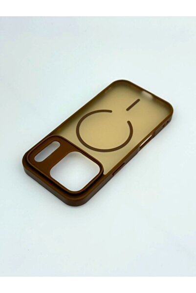 GENERAL Matte Translucent Magnetic MagSafe Compatible Phone Case For iPhone 17 Pro - Soft Edge Cover