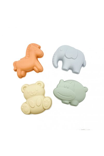 Zuluff Комплект силиконови форми за плаж, Zuluff, Животни