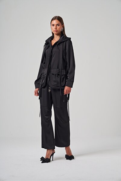 OMELYA Zipper Detailed Jacket