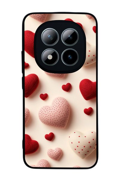 Aksel Kılıf Redmi Note 15 Pro 4g Compatible Printed , Matte Black, Soft Silic...